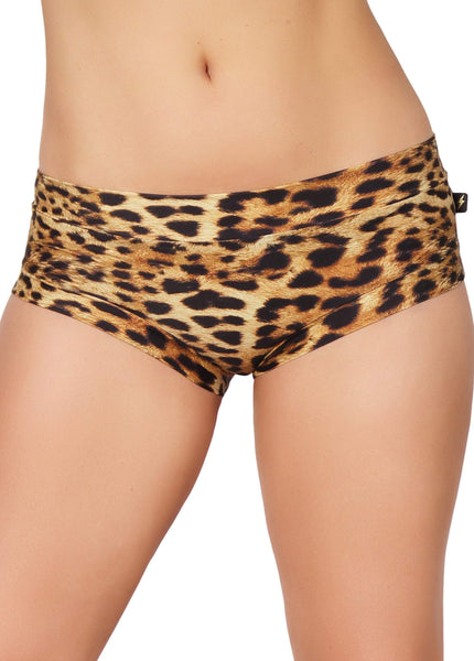 Cleo the Hurricane Shorts Leopard Hot Pants