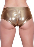 Cleo the Hurricane Shorts Rose Gold Hot Pants