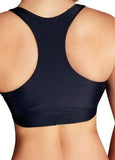 Cleo the Hurricane Tops Essential Twist Sports Bra Black