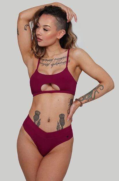 Creatures of XIX Bottoms Hills Bottoms Ribbed Plum