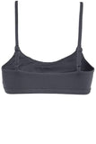 Creatures of XIX Tops Hills Reree Top Ribbed Dark Grey
