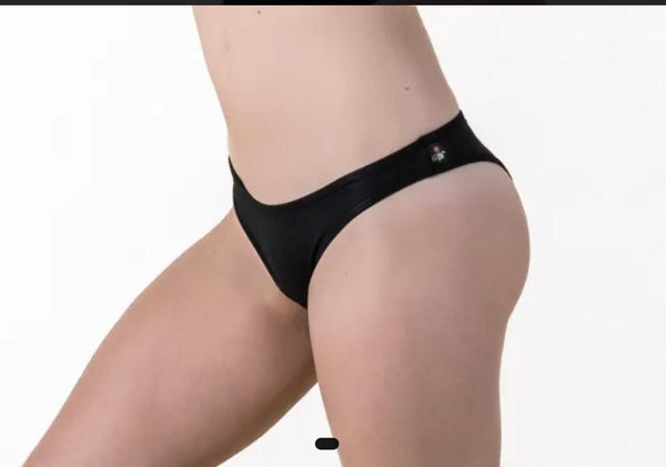 Grata Designs Bottoms Slink Fit Bottoms- (Pearlescent Black)