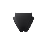 Hamade Activewear Bottoms Black Layered Bikini Bottom