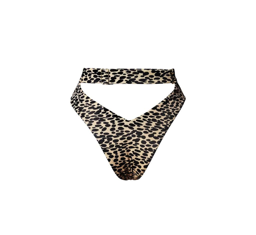 Hamade Activewear Bottoms Dot Print Bikini Bottom