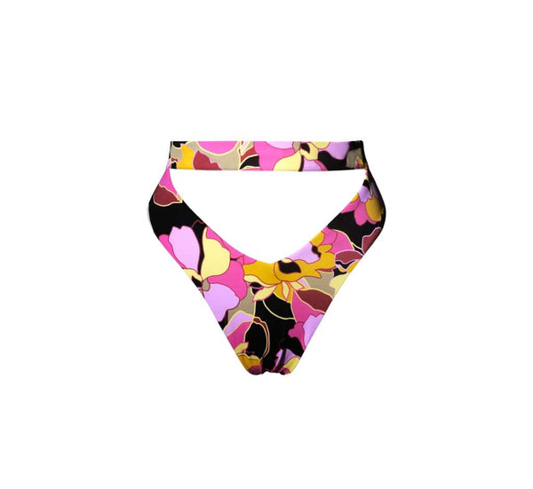 Hamade Activewear Floral Print Bikini Bottom