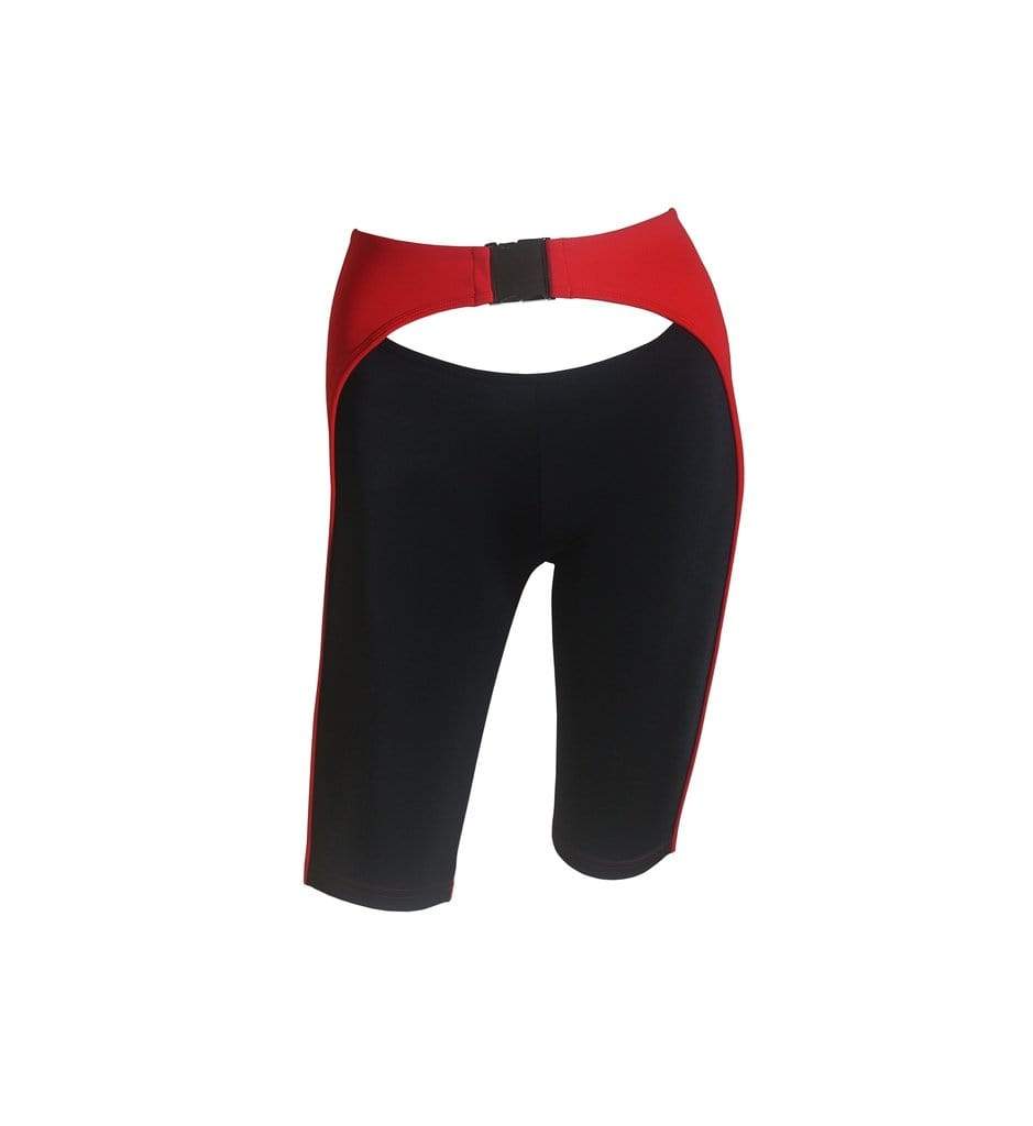 Hamade Activewear Leggings Metallic Buckle Cycling Leggings
