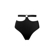 Black High Waisted Bottom - Hamade Activewear - PoleActive