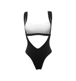 Black Slings High Cut Bottom