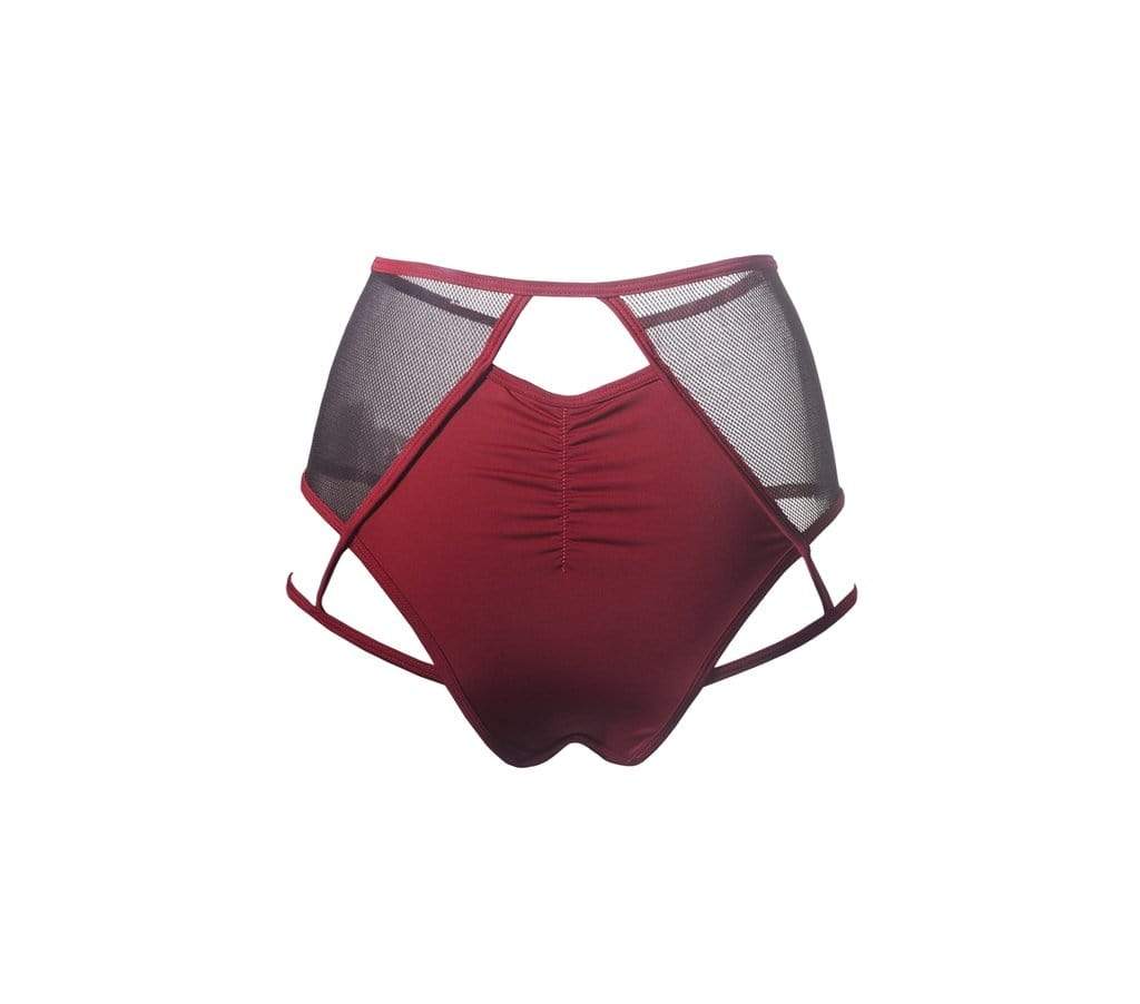 High Waisted Garter Bottom