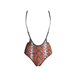 Hamade Activewear Shorts Snake Print High Waisted Slings Bottom