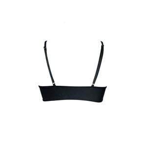 Black Scoop Neck Top - Hamade Activewear - PoleActive
