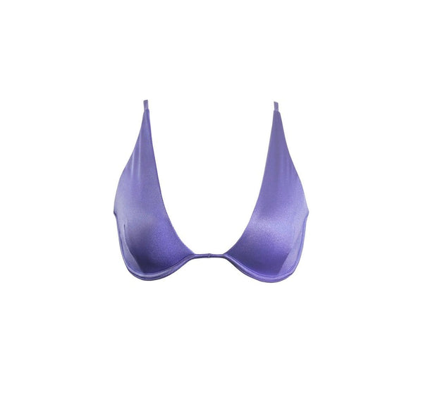 Hamade Activewear Tops Lavender Bikini Top