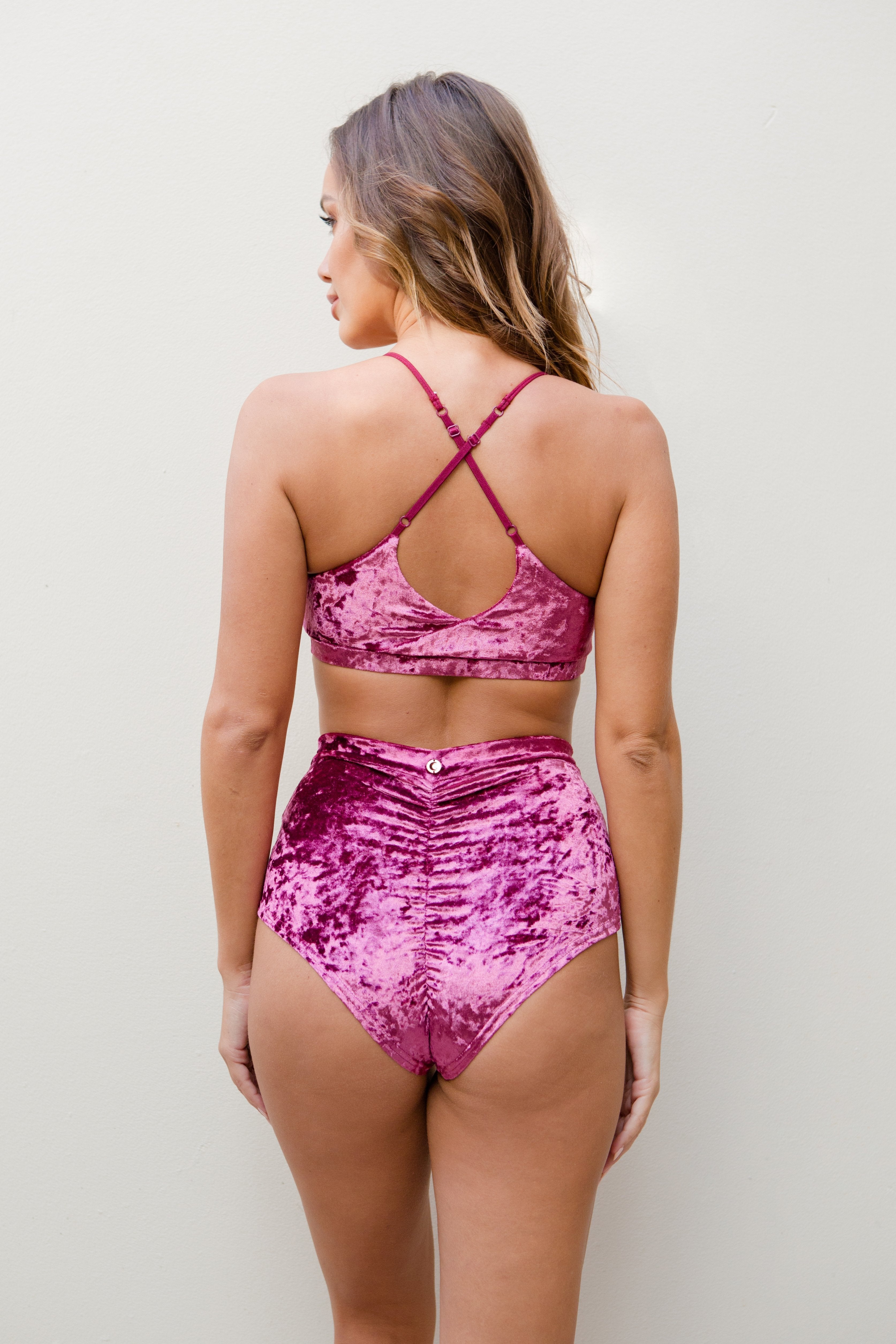 Delphine Bottoms - Rose - Luna Pole Wear - PoleActive