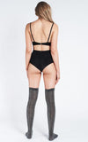 Lana High Waist Shorts Black - Luna Pole Wear - PoleActive