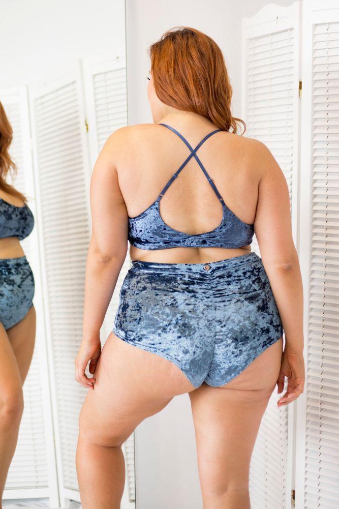 Delphine Top - Gun Metal - XL ONLY