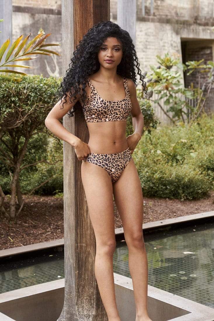 Ava Leopard Top
