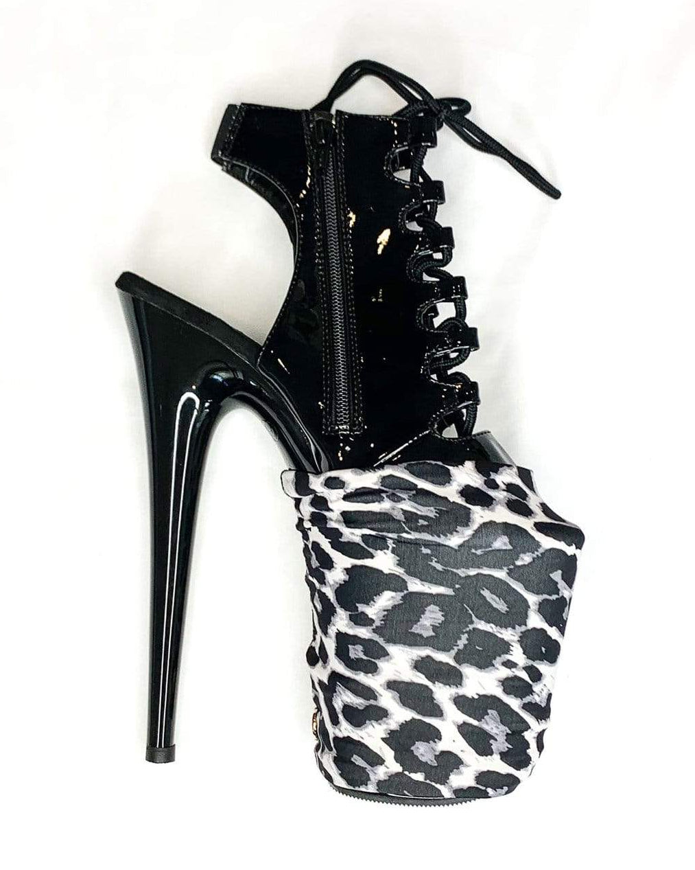 Lunalae Accessories Lunalae Shoe Covers - Grey Leopard
