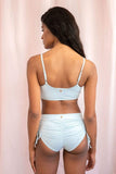 Lunalae Bottoms Layla Low Waist Bottoms Pale Blue Recycled