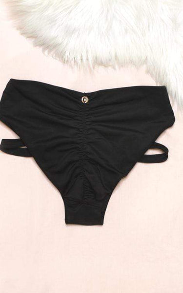 Lunalae Shorts Khloe High Waisted Shorts Black