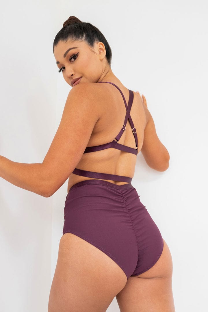 Lunalae Tops Jemma Top Recycled- Mulberry