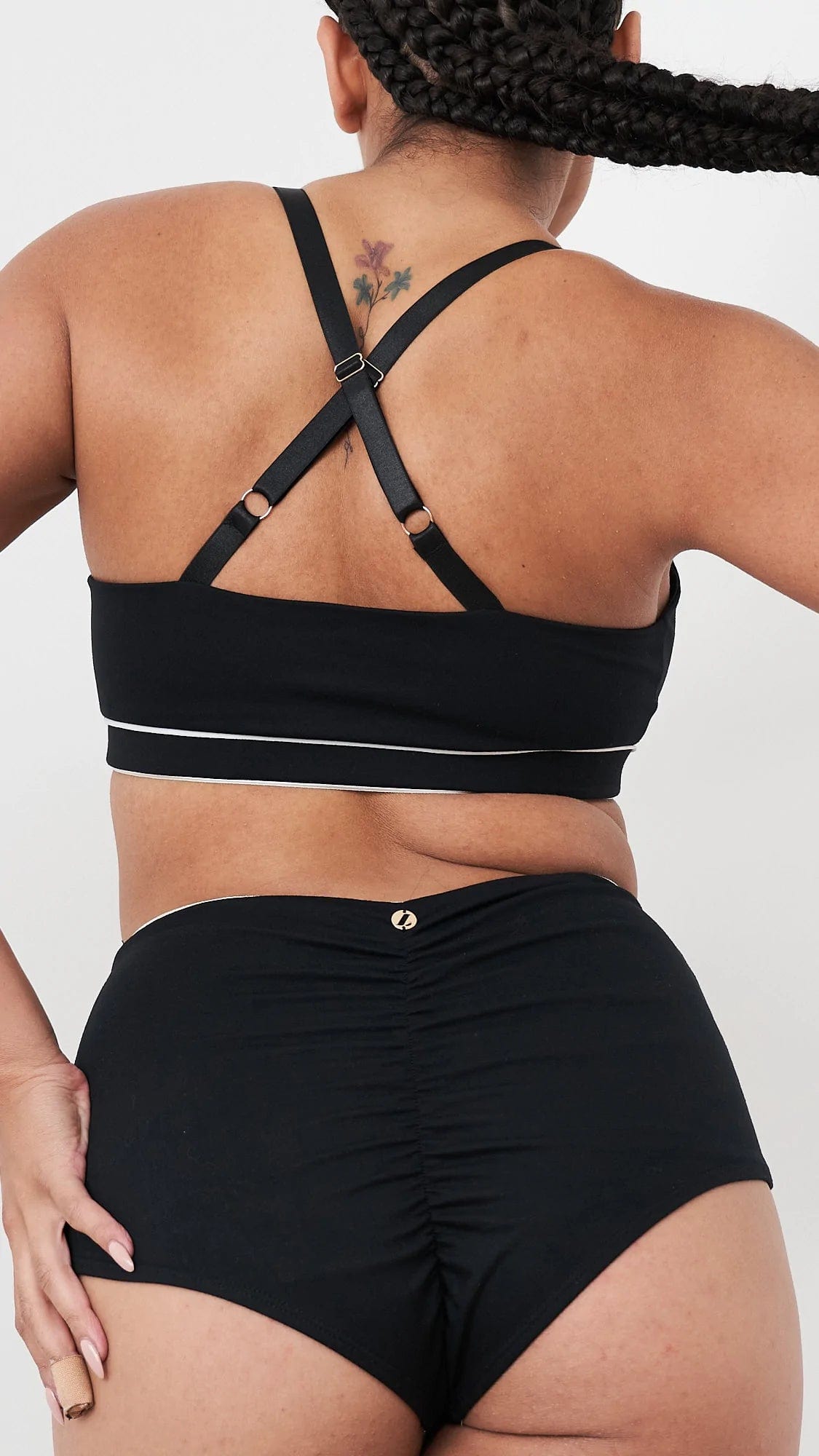 Lunalae Tops Missy Top Recycled- Black