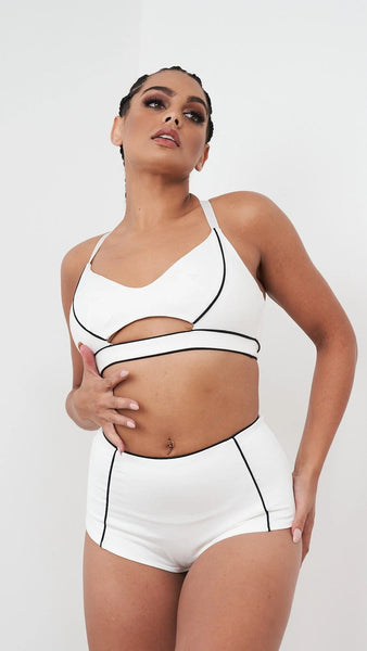 Lunalae Tops Missy Top Recycled- White