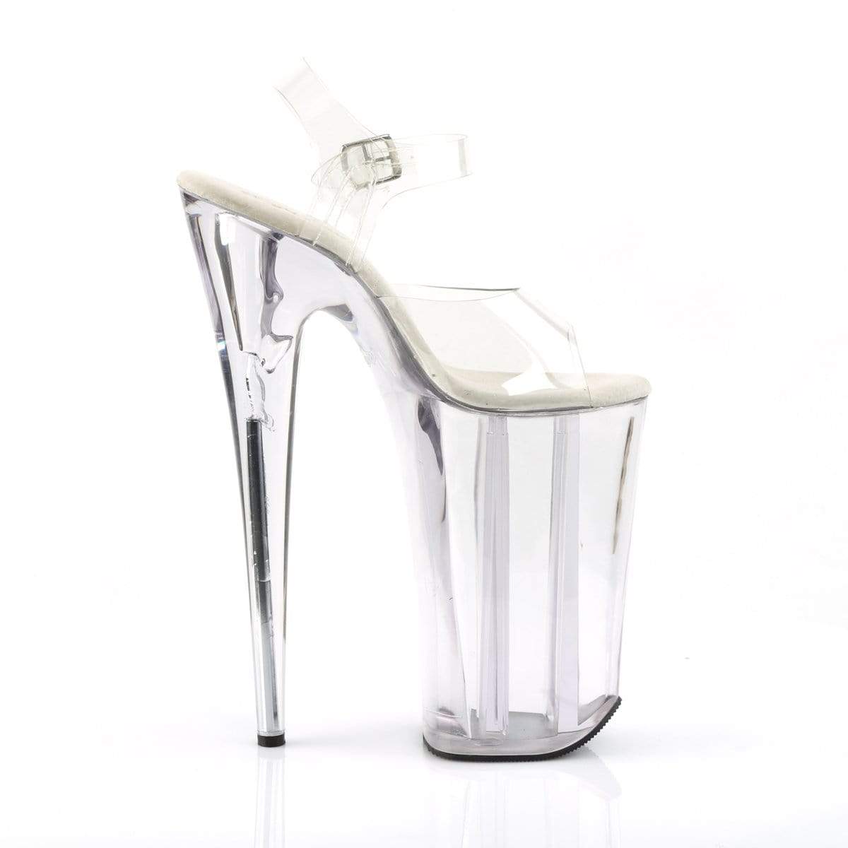 10" Heel, 6 1/4" PF 10" Heel Clr/Clr BEY008/C/M
