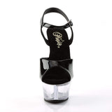 6" Heel, 1 3/4" PF 6" - 6 1/2" Heel Blk Pat/Clr KISS209/B/C