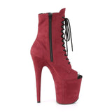 Flamingo 1021FS Burgundy Faux Suede