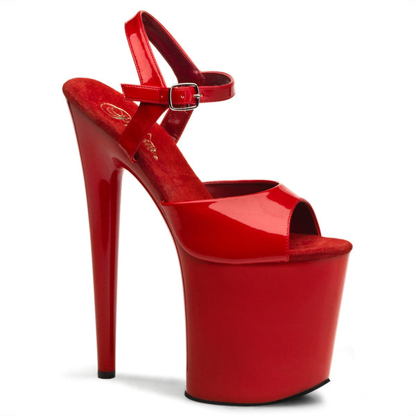 Pleaser Shoes FLAM809/R/M 8 Inch