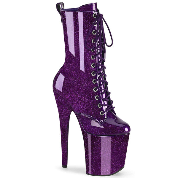 Pleaser Shoes *PRE-ORDER DROPS 4/25* FLAM1040GP/PPG/M 8 INCH