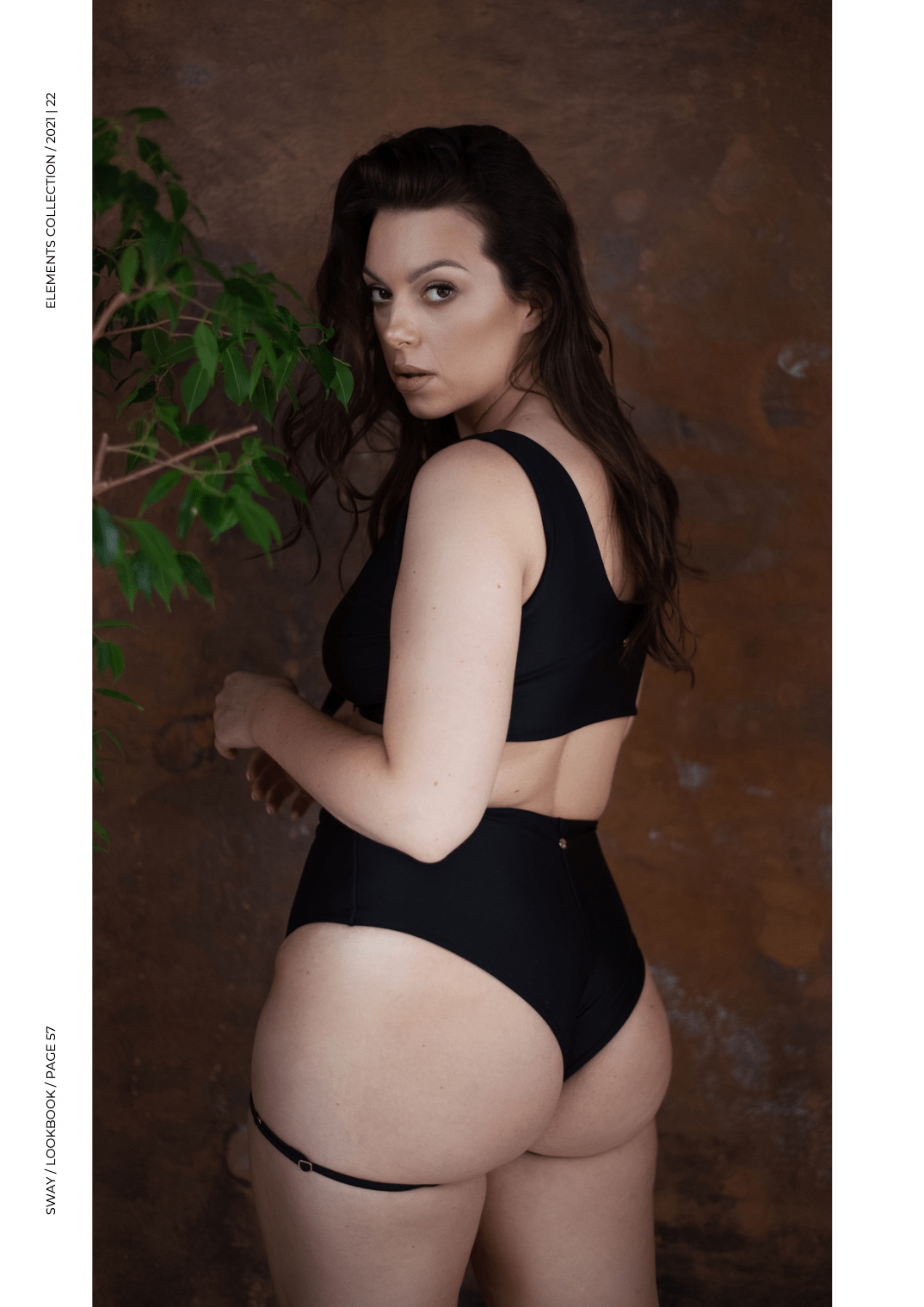 PoleActive Yumi Top- Black Crow Regenerated