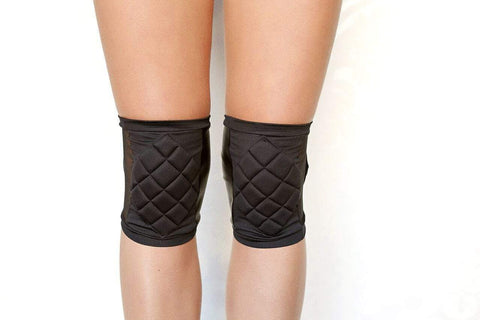 Poledancerka Accessories Poledancerka Knee Pads© Black with Pocket