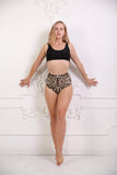 Shark Polewear Shorts High Waisted Shorts Leopard