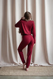 Sway Polewear Bottoms Christy Pants Burgundy Wine
