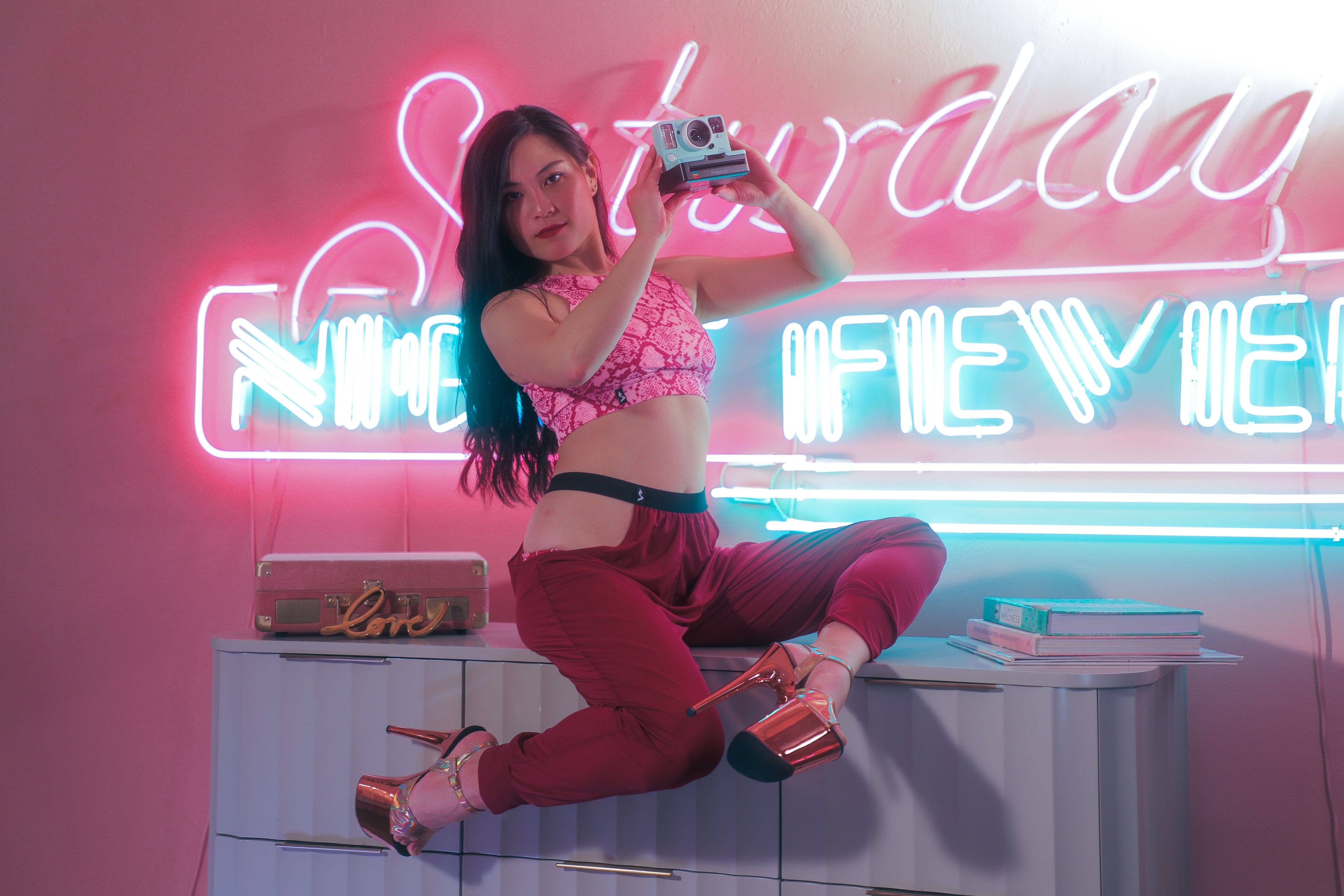Sway Polewear Bottoms Jasmine Joggers- Maroon