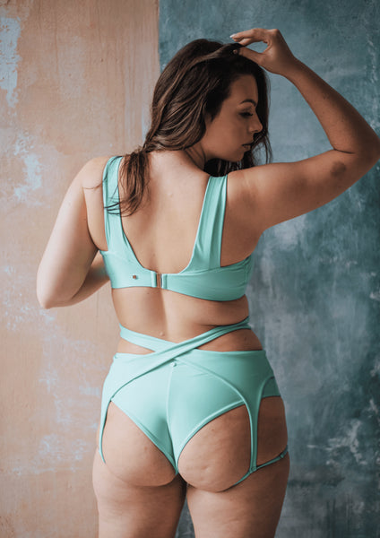 Sway Polewear Shorts Candice Shorts- Green Aventurine Regenerated