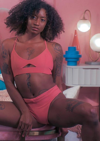 Sway Polewear Tops Carla Top- Pink Clay