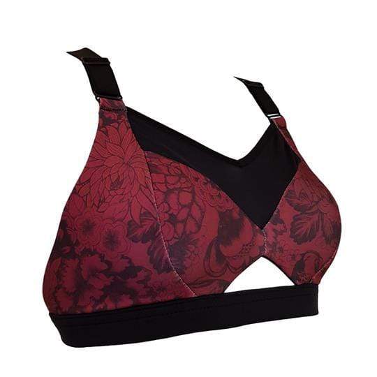 Sway Polewear Tops Koi Jayne Top  - Japanese Red