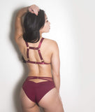 Kaizen Shorts Burgundy