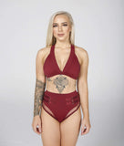 Tatiana Active Tops Isla Top - Burgundy